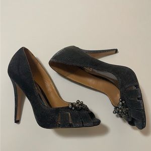 Badgley Mischka Peep Toe Pumps